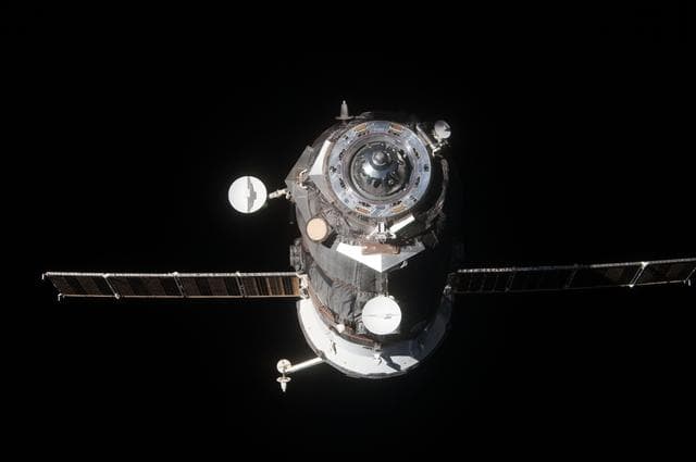 NASA image: Unpiloted Russian Progress Spacecraft