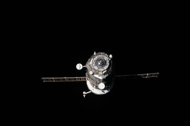 NASA image: Unpiloted Russian Progress Spacecraft