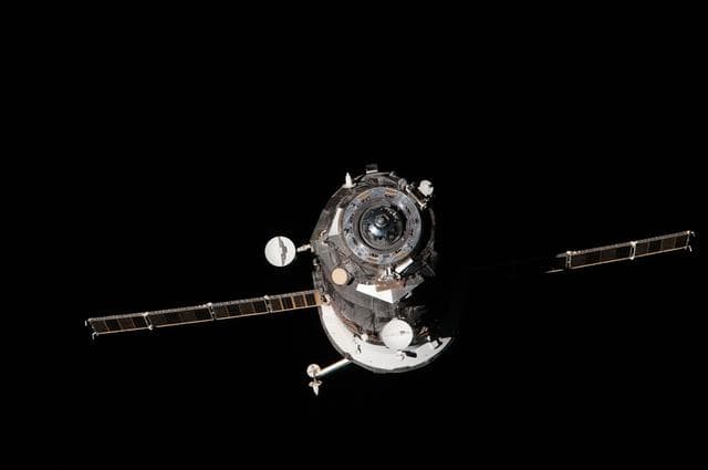 NASA image: Unpiloted Russian Progress Spacecraft
