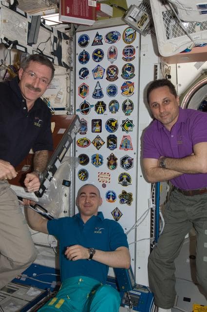 NASA image: Expedition 30 Crewmembers pose for photo