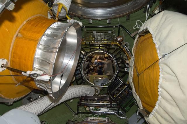 NASA image: AFT view of the Transfer Compartment