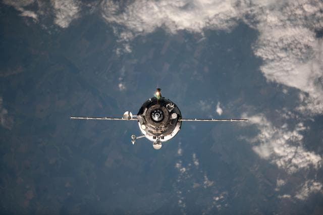 NASA image: Unpiloted Progress Resupply Vehicle