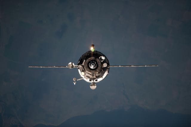 NASA image: Unpiloted Progress Resupply Vehicle
