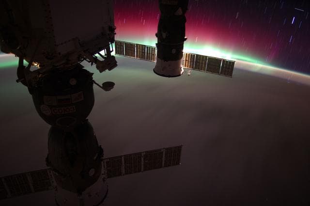 NASA image: Earth and Airglow Observations taken by the Expedition 31 Crew