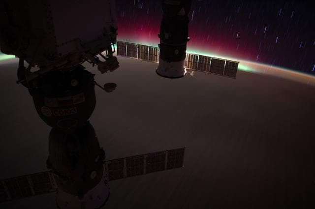 NASA image: Earth and Airglow Observations taken by the Expedition 31 Crew