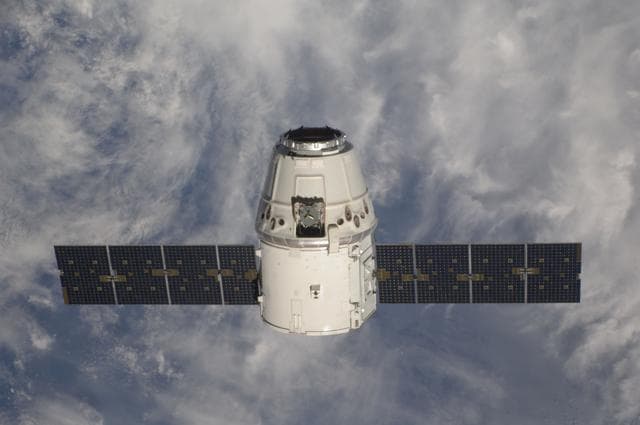 NASA image: Dragon Spacecraft Approaches ISS
