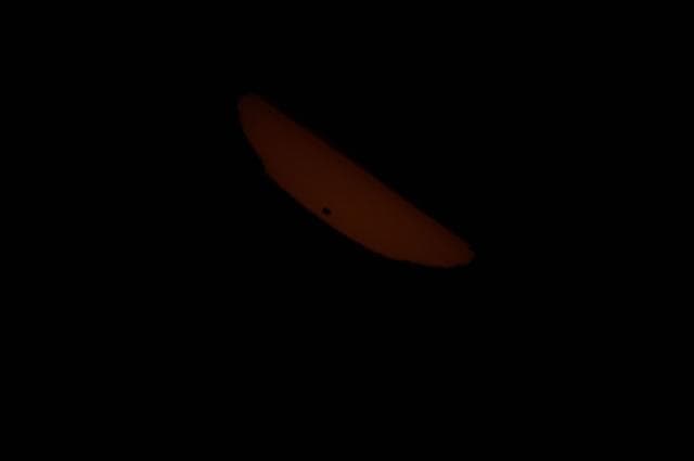 NASA image: Solar Observations taken during the Transit of Venus (Post-Second Contact)