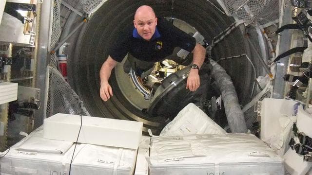 NASA image: Kuipers in ATV3
