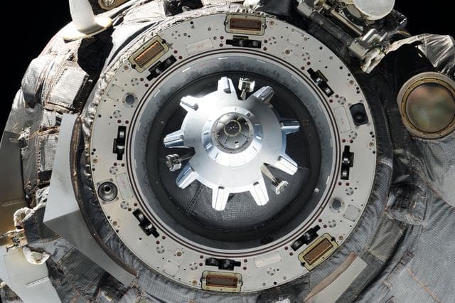 NASA image: Soyuz TMA-03M Docking Mechanism