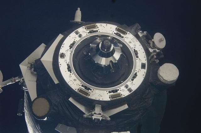 NASA image: Progress M-15M/47P Spacecraft Temporary Undocking