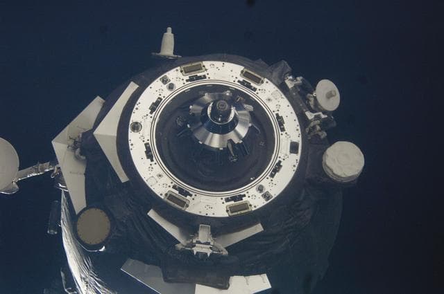 NASA image: Progress M-15M/47P Spacecraft Temporary Undocking