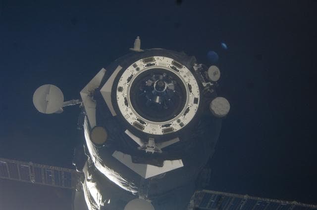 NASA image: Progress M-15M/47P Spacecraft Temporary Undocking