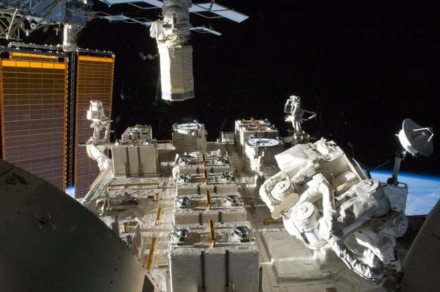 NASA image: JEF as seen from Kibo Window