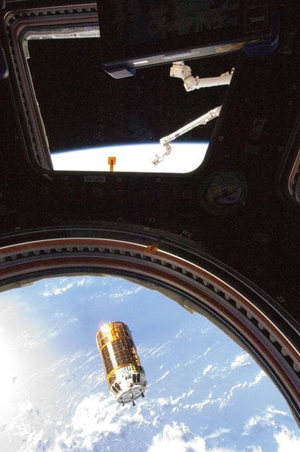 NASA image: HTV3 Approach