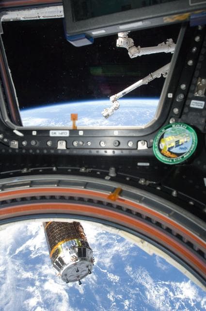 NASA image: HTV3 Approach