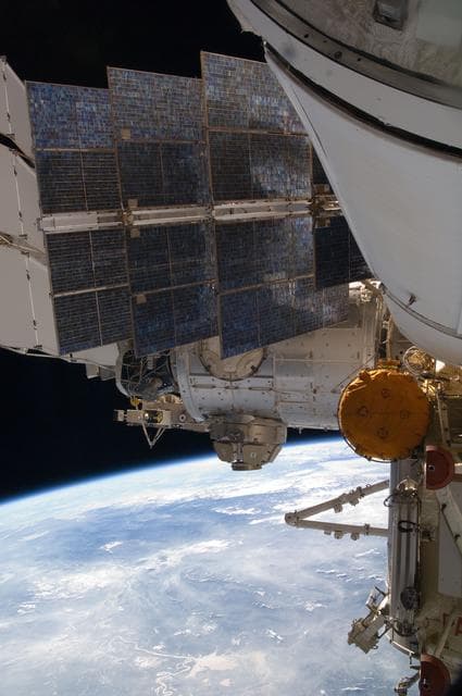 NASA image: Exterior view of ISS