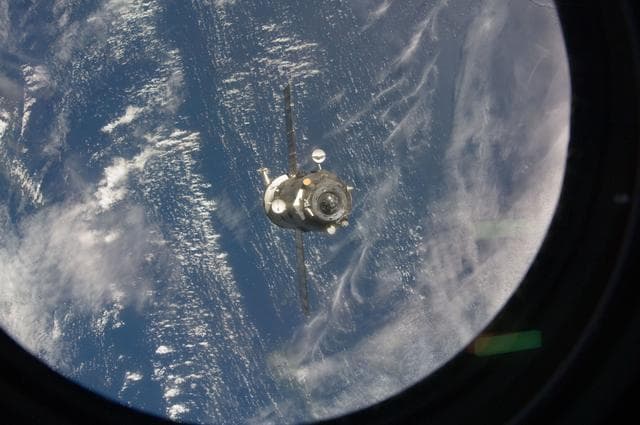 NASA image: Progress 47P Redocking