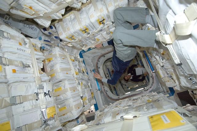 NASA image: Interior view of the HTV3