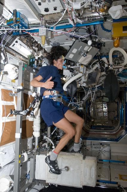 NASA image: Williams with VO2max