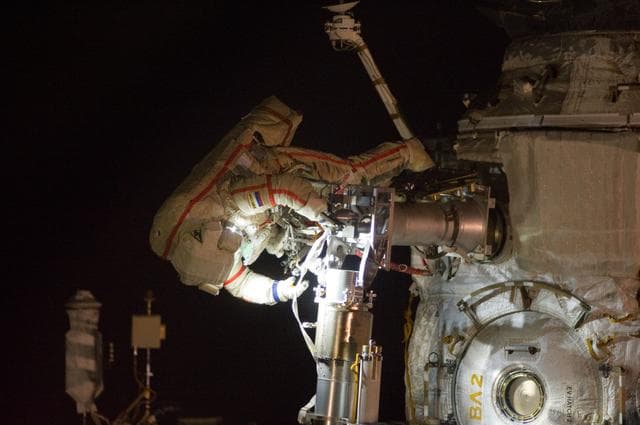 NASA image: Russian EVA-31 spacewalk