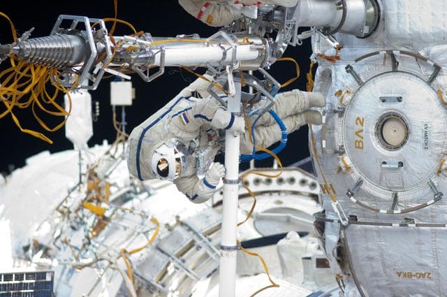 NASA image: Russian EVA-31 spacewalk