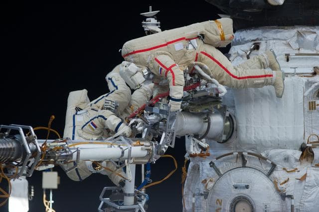 NASA image: Russian EVA-31 spacewalk