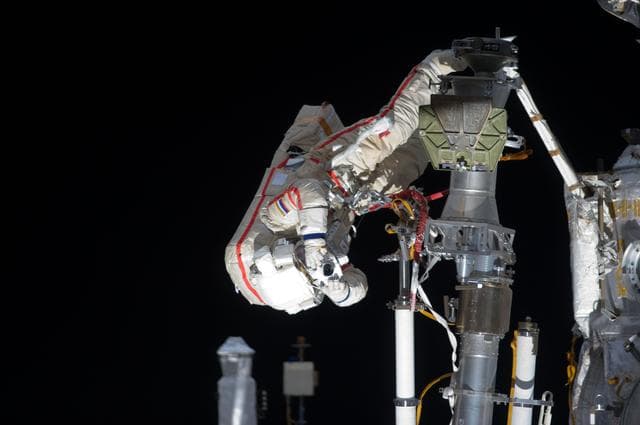 NASA image: Russian EVA-31 spacewalk