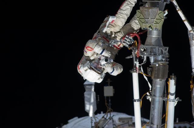 NASA image: Russian EVA-31 spacewalk