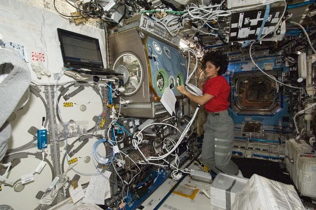 NASA image: InSPACE3 hardware installation