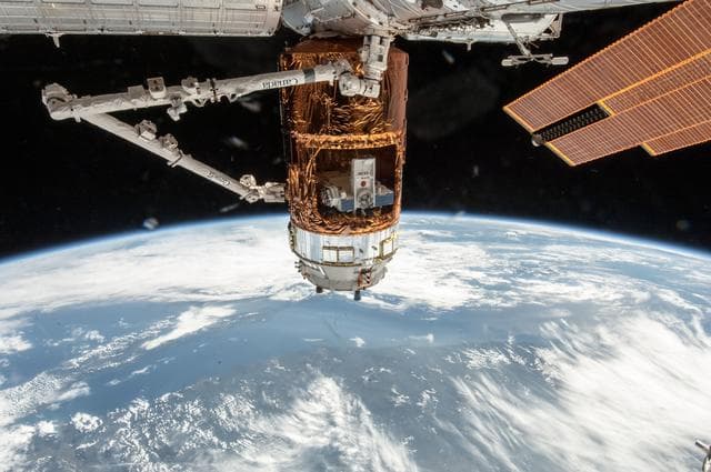 NASA image: H-II Transfer Vehicle Kounotori3 (HTV3)