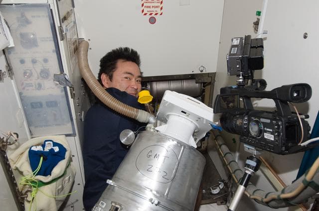 NASA image: WHC Dose pump R&R
