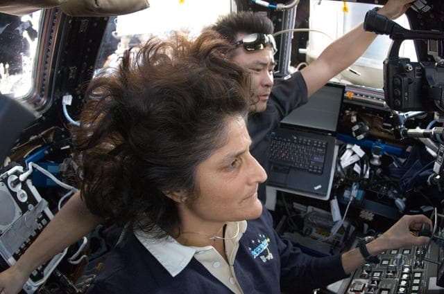 NASA image: Dragon crew shots