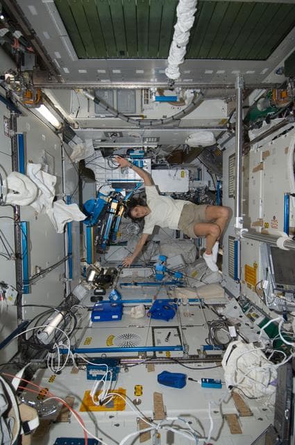 NASA image: Williams in Node 3