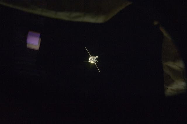NASA image: Progress 48P approaches for docking
