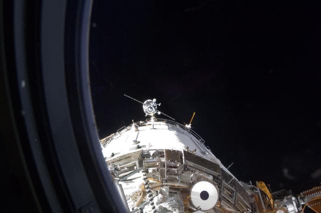NASA image: Progress 48P approaches for docking