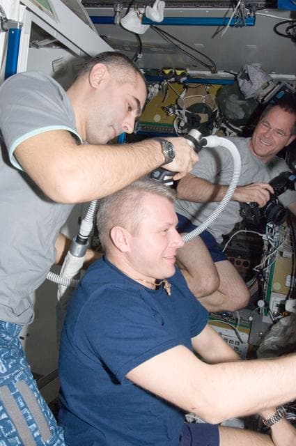 NASA image: Hair cut