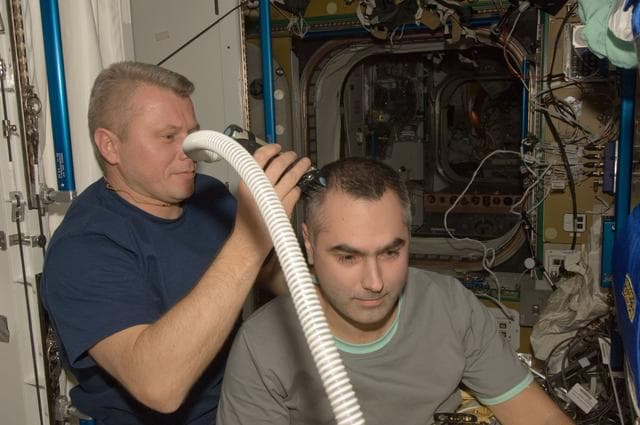 NASA image: Hair cut