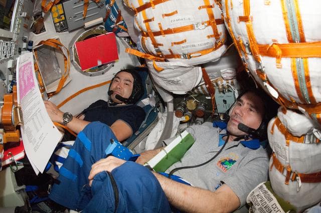 NASA image: Soyuz Checks