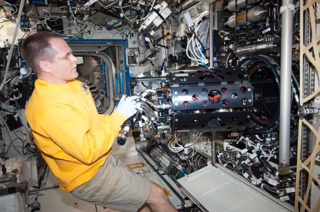 NASA image: Ford works at the CIR MDCA in the U.S. Laboratory