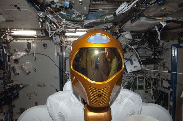 NASA image: Robonaut 2 in the U.S. Laboratory