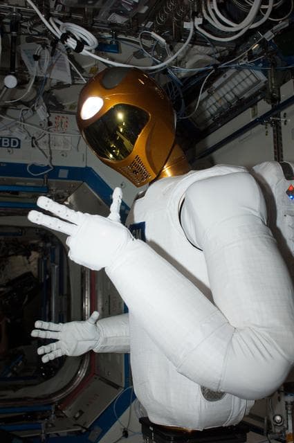 NASA image: Robonaut 2 Troubleshooting