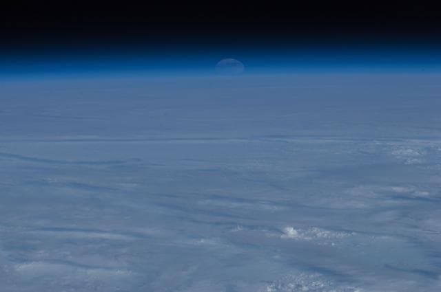 NASA image: Lunar Observations taken by Expedition 34 crewmember