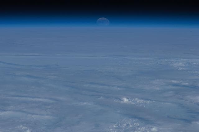NASA image: Lunar Observations taken by Expedition 34 crewmember