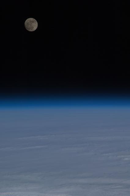 NASA image: Lunar Observations taken by Expedition 34 crewmember