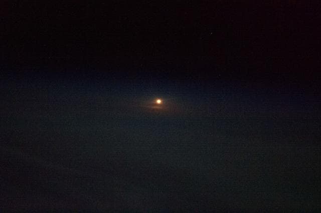 NASA image: Soyuz TMA-08M/34S Launch seen from ISS