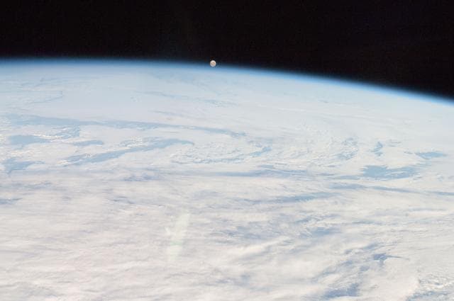 NASA image: Lunar Observations taken by the Expedition 35 Crew