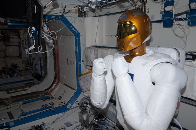 NASA image: Robonaut 2 in the US Lab
