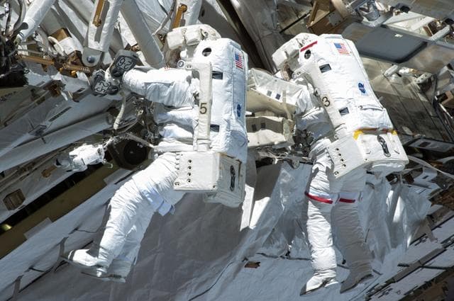 NASA image: EVA no. 21.