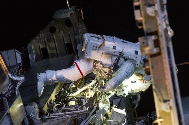 NASA image: EVA 21.