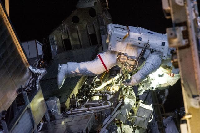 NASA image: EVA 21.